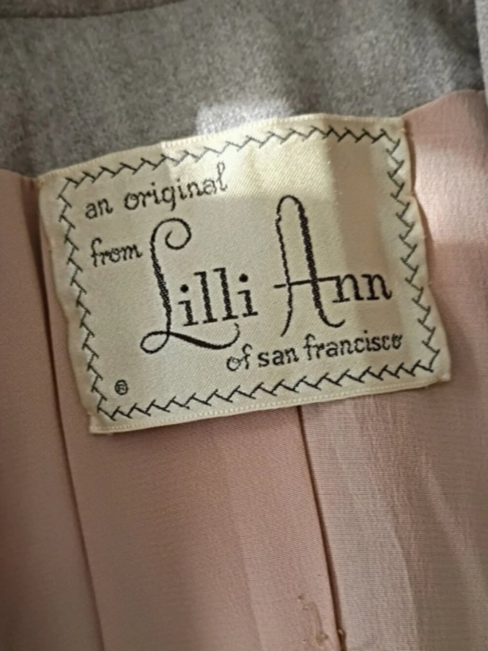 1950s Lilli Ann Jeweled Hourglass Wool Suit ✨ Rare Vintage Femme Fatale Set - Picture 4 of 10